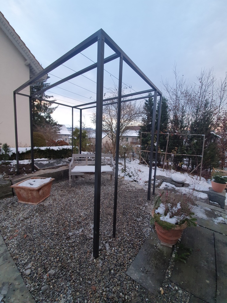 Pergola zum Bepflanzen